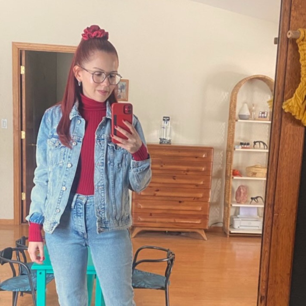 Old Navy Denim Jacket Size Large